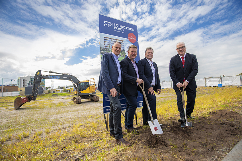 Foundation Place sod turn marks beginning of new Maroochydore City